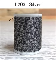 ジャストエース LAME THREAD（ラメスレッド）(L203　Silver)
